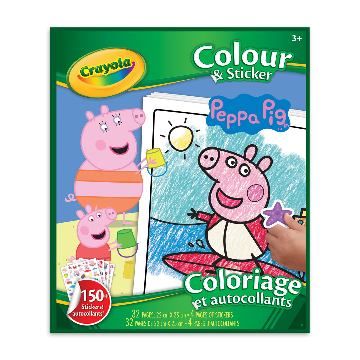 Crayola Colour & Sticker, Peppa Pig – Crayola Canada