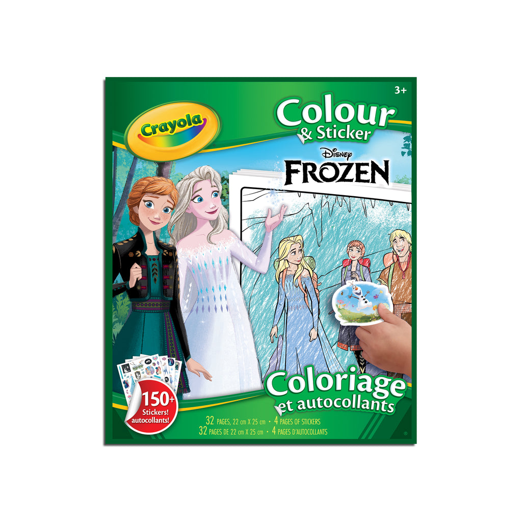 Crayola Colour & Sticker, Disney Frozen