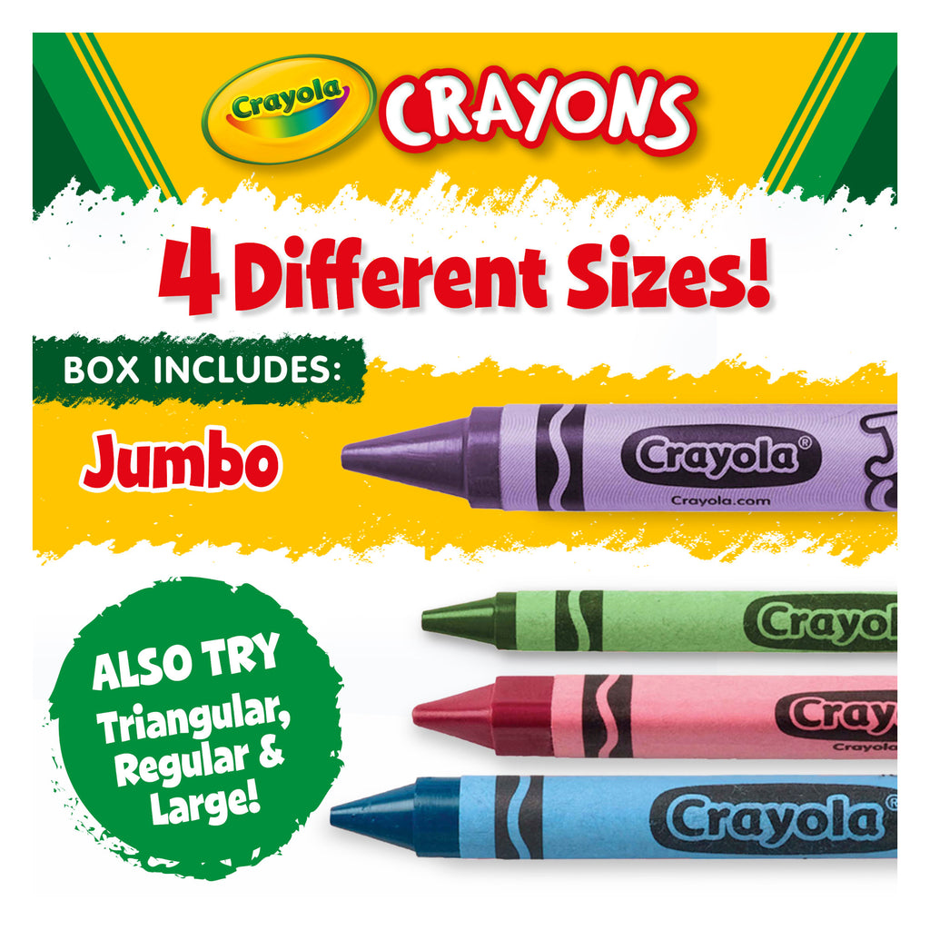 Crayola Jumbo Crayons, 16 Count