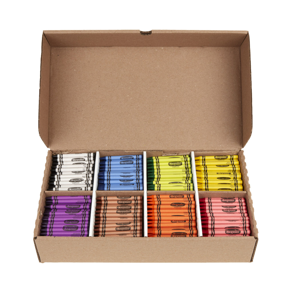 Crayola Crayon Classpack, 800 Count - 8 Colours