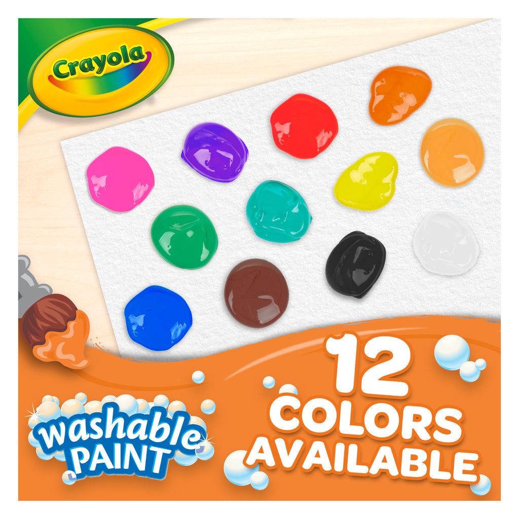 Crayola Washable Paint 128oz, Peach