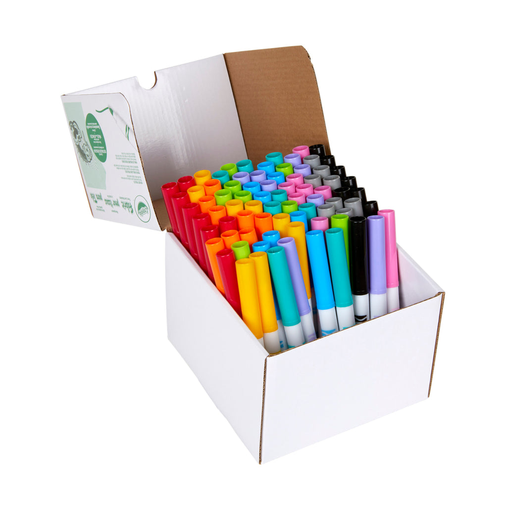 Crayola Fabric Marker Classpack, 80 Count