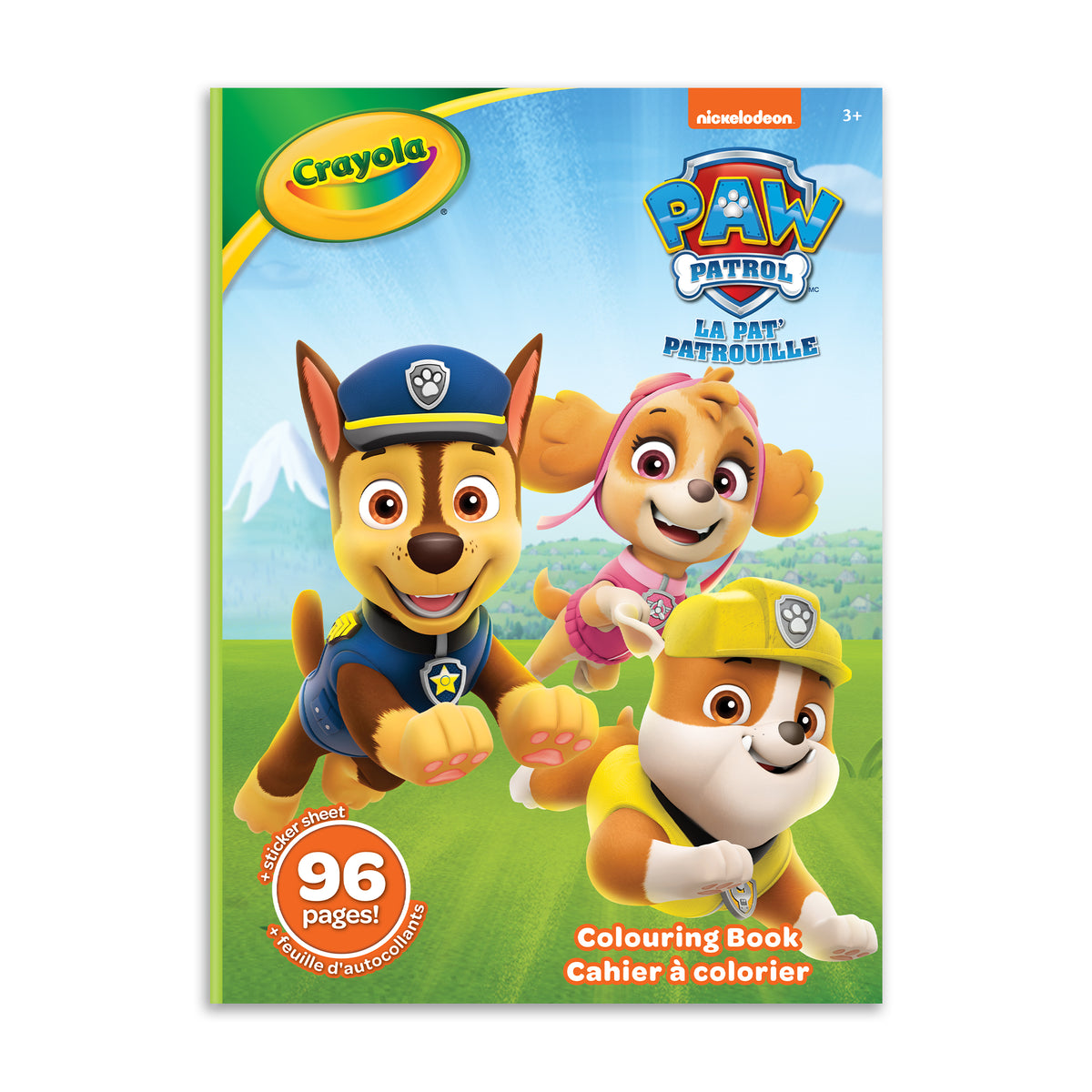 Crayola 96 Page Colouring Book, Paw Patrol – Crayola Canada