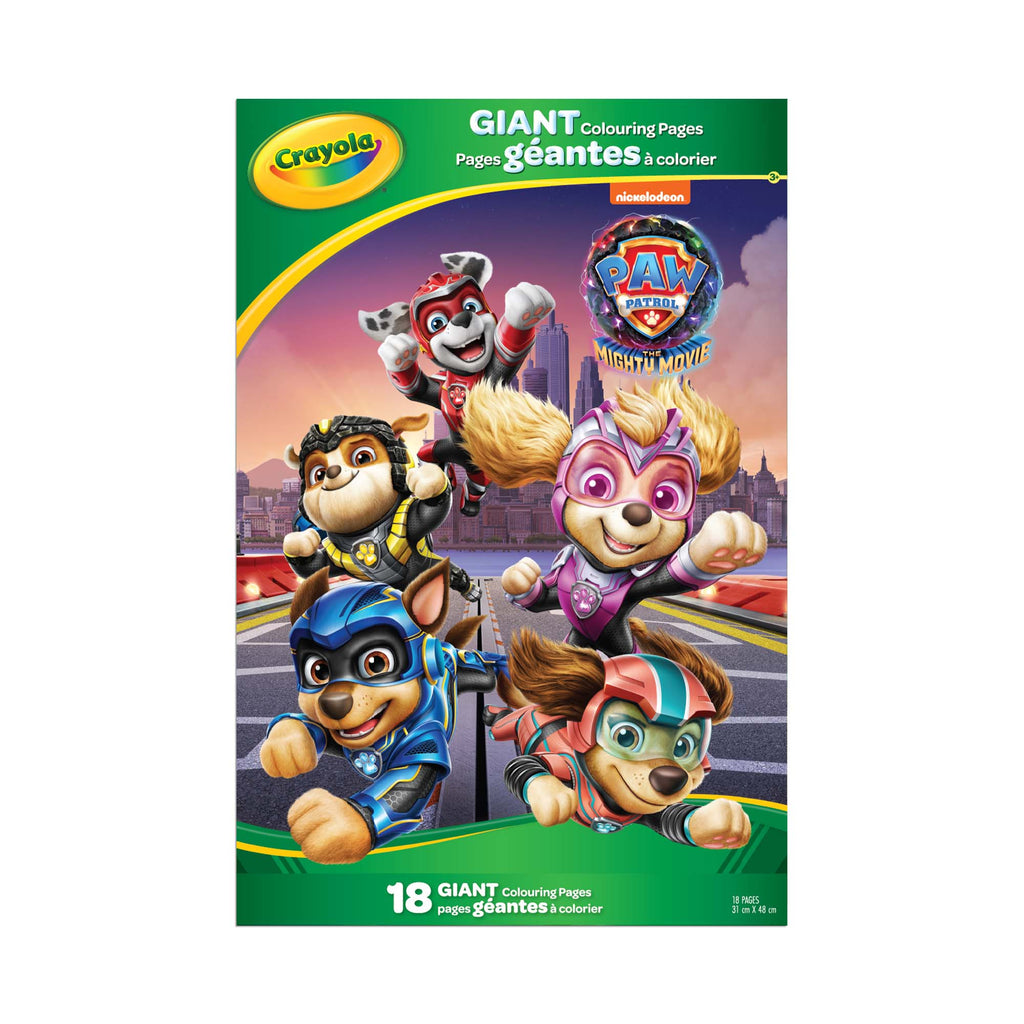 Crayola Giant Colouring Pages Foldalope, Paw Patrol