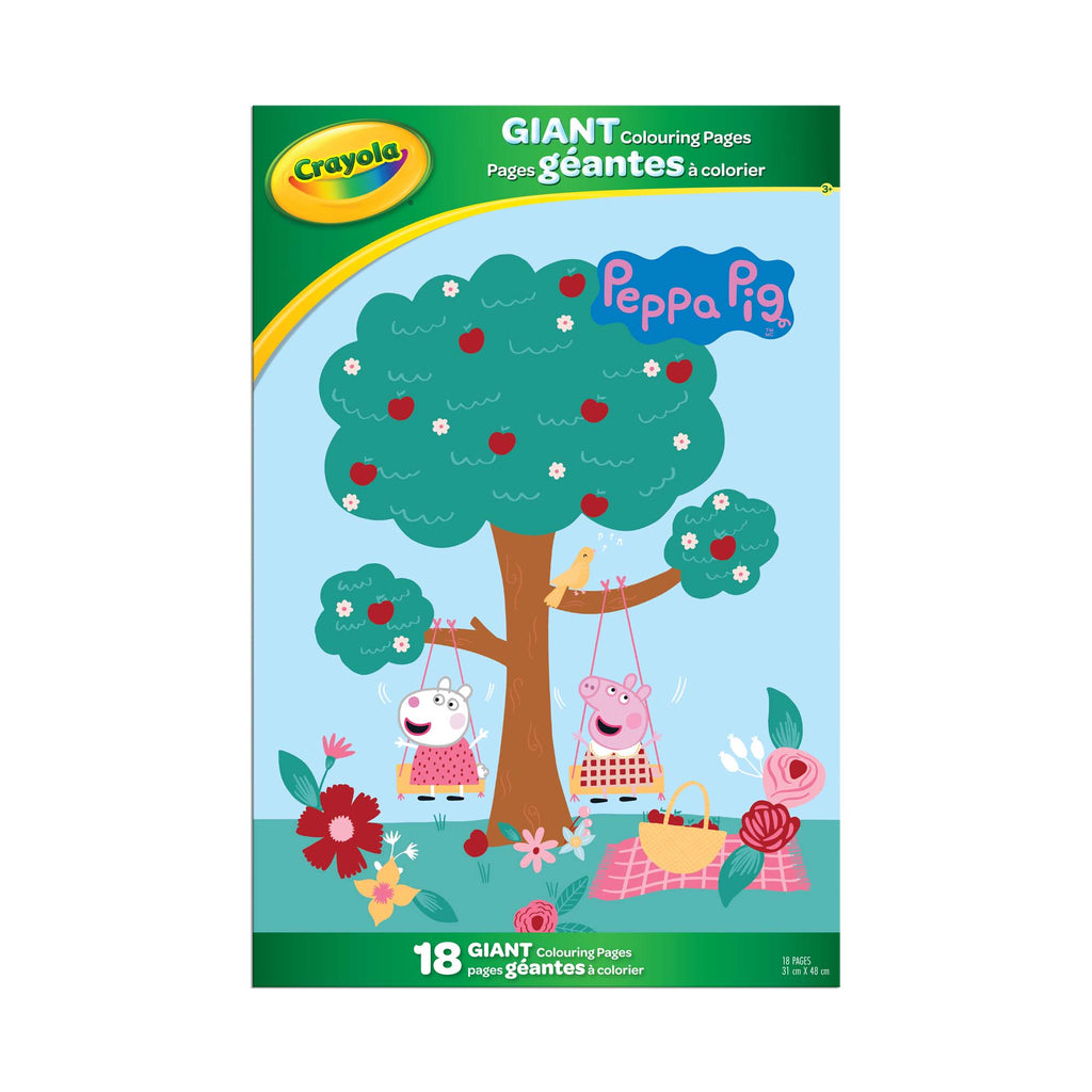 Crayola Giant Colouring Pages Foldalope, Peppa Pig