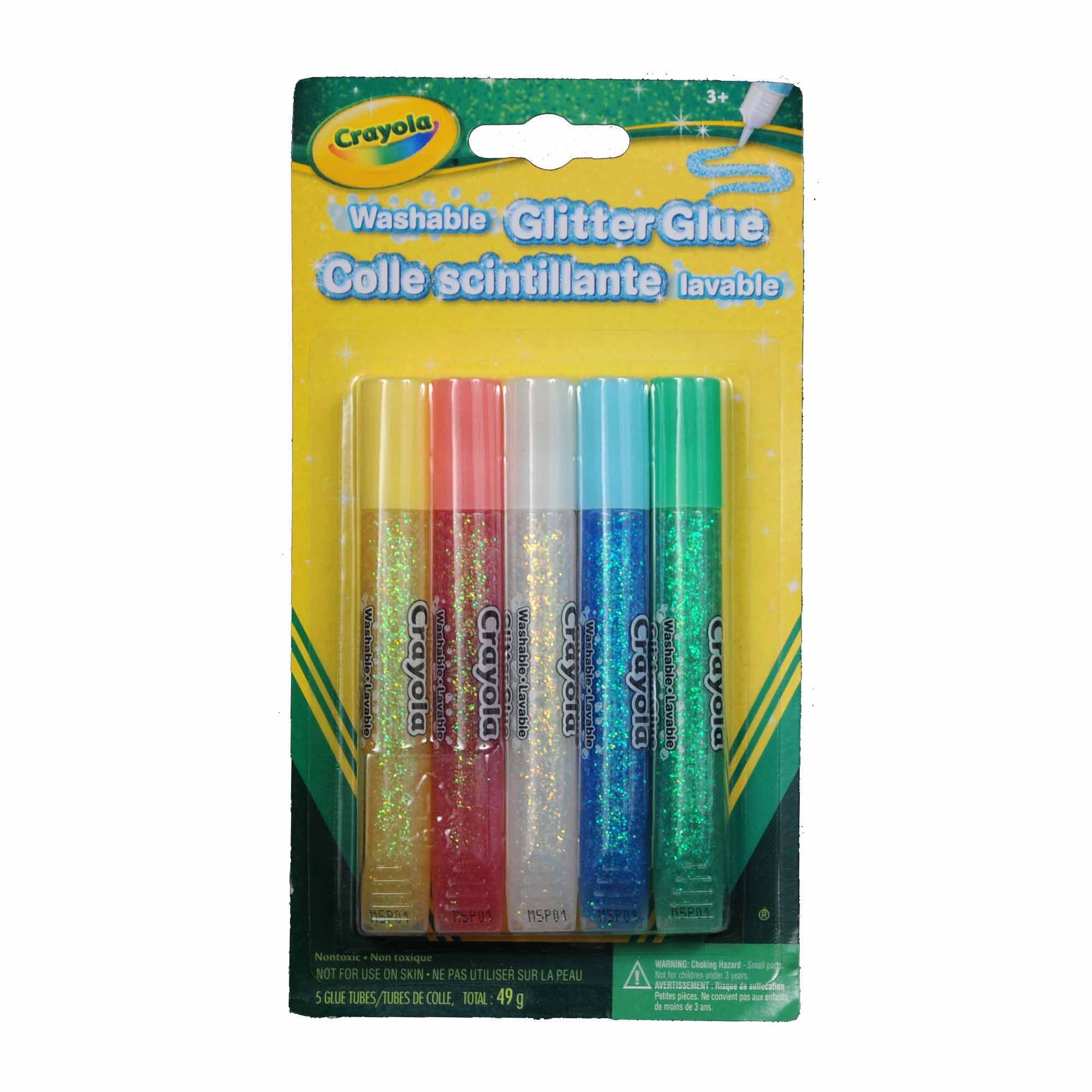 Crayola Washable Glitter Glue, Count – Crayola Canada