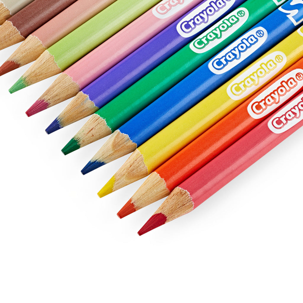Crayola Silly Scents Coloured Pencils, 12 Count