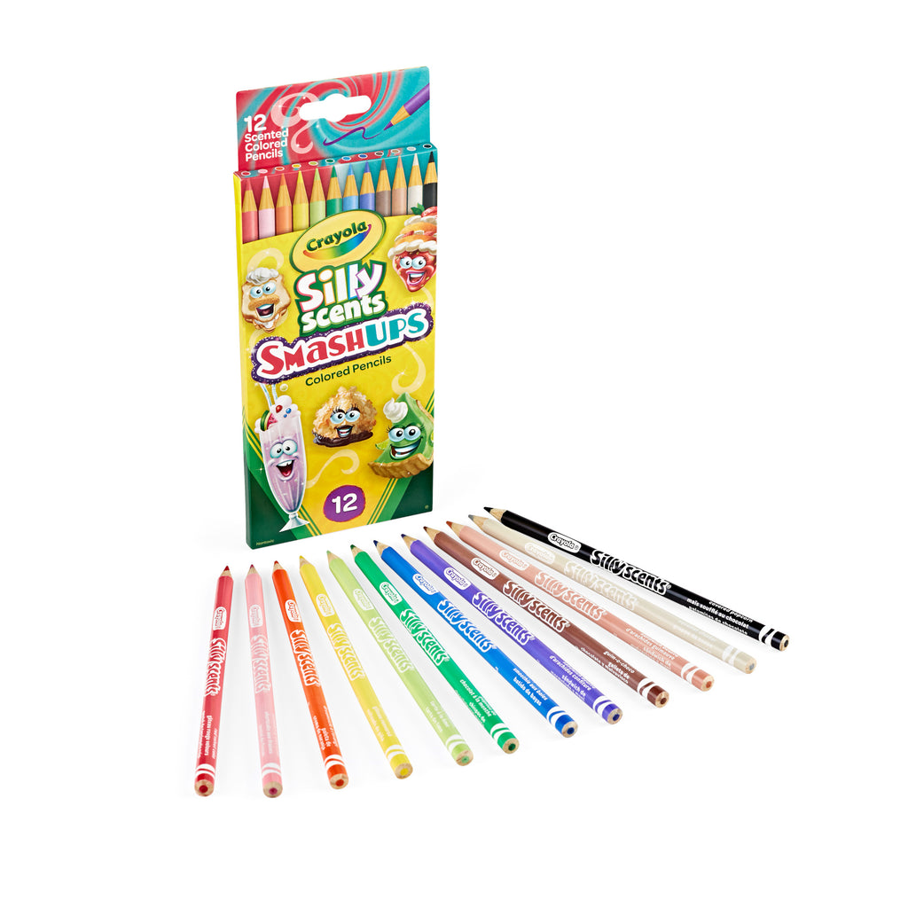 Crayola Silly Scents Coloured Pencils, 12 Count