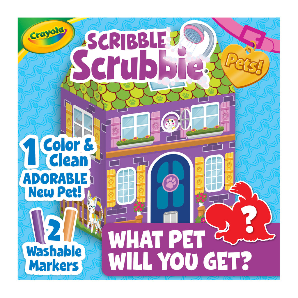 Crayola Scribble Scrubbie Mystery Pet Playhouse