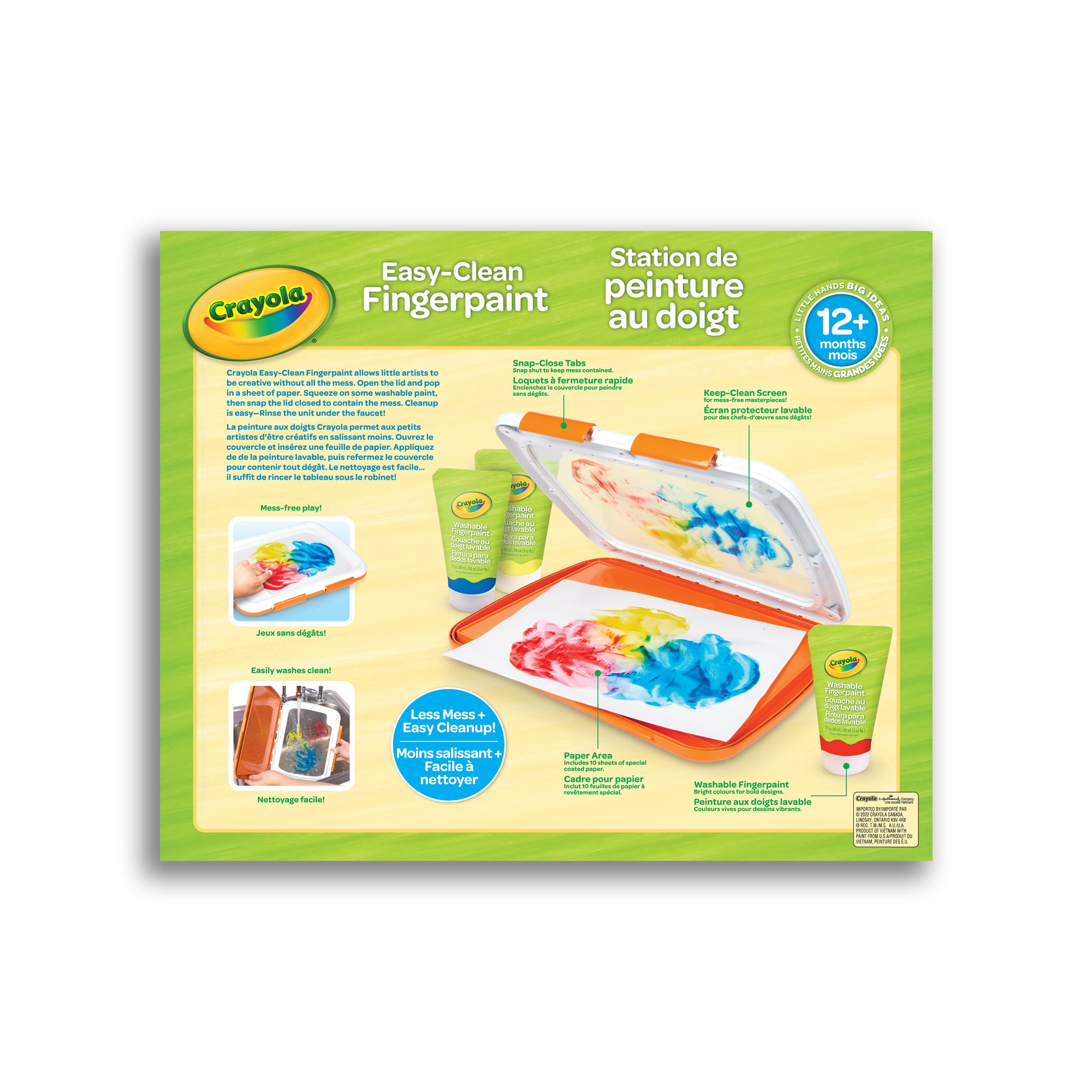 Detailed Easy Clean Finger Paint Station Design Concept Detailed Easy Clean Finger Paint Station Design Concept