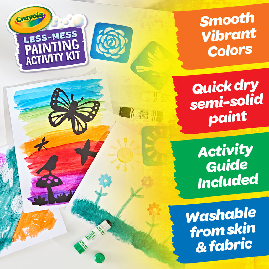 High-Quality Crayola Paint No Mess Scene Photography High-Quality Crayola Paint No Mess Scene Photography