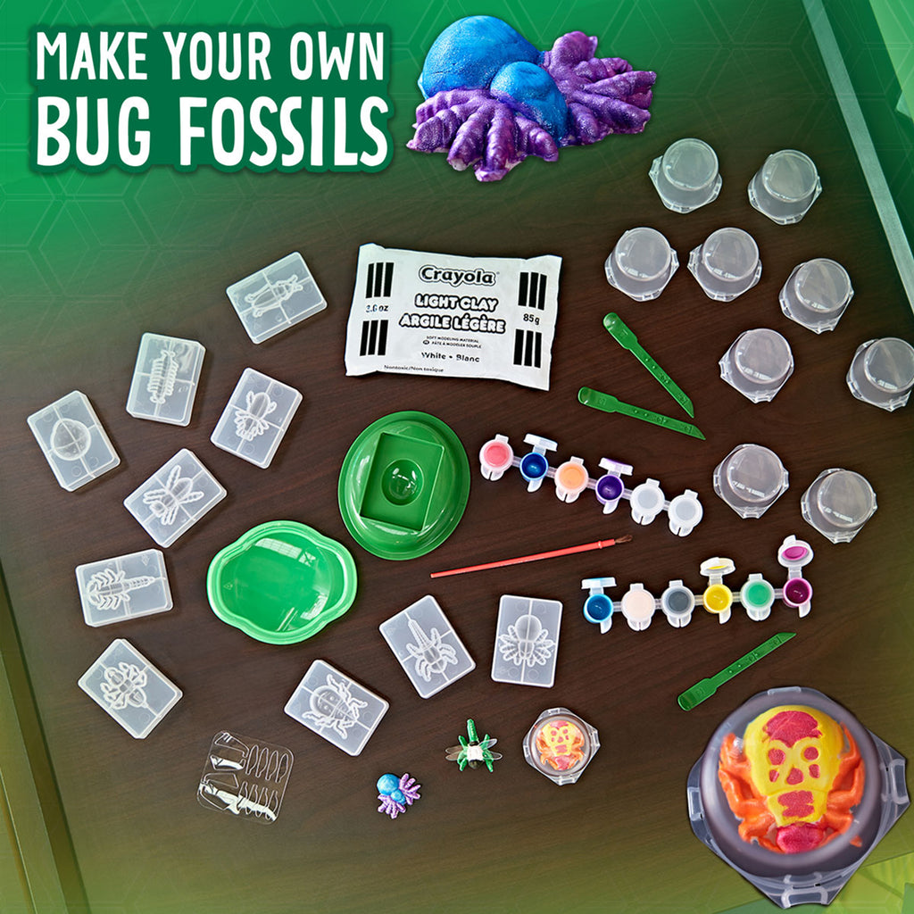 Crayola Critter Creator Kit, Bug Fossil Lab