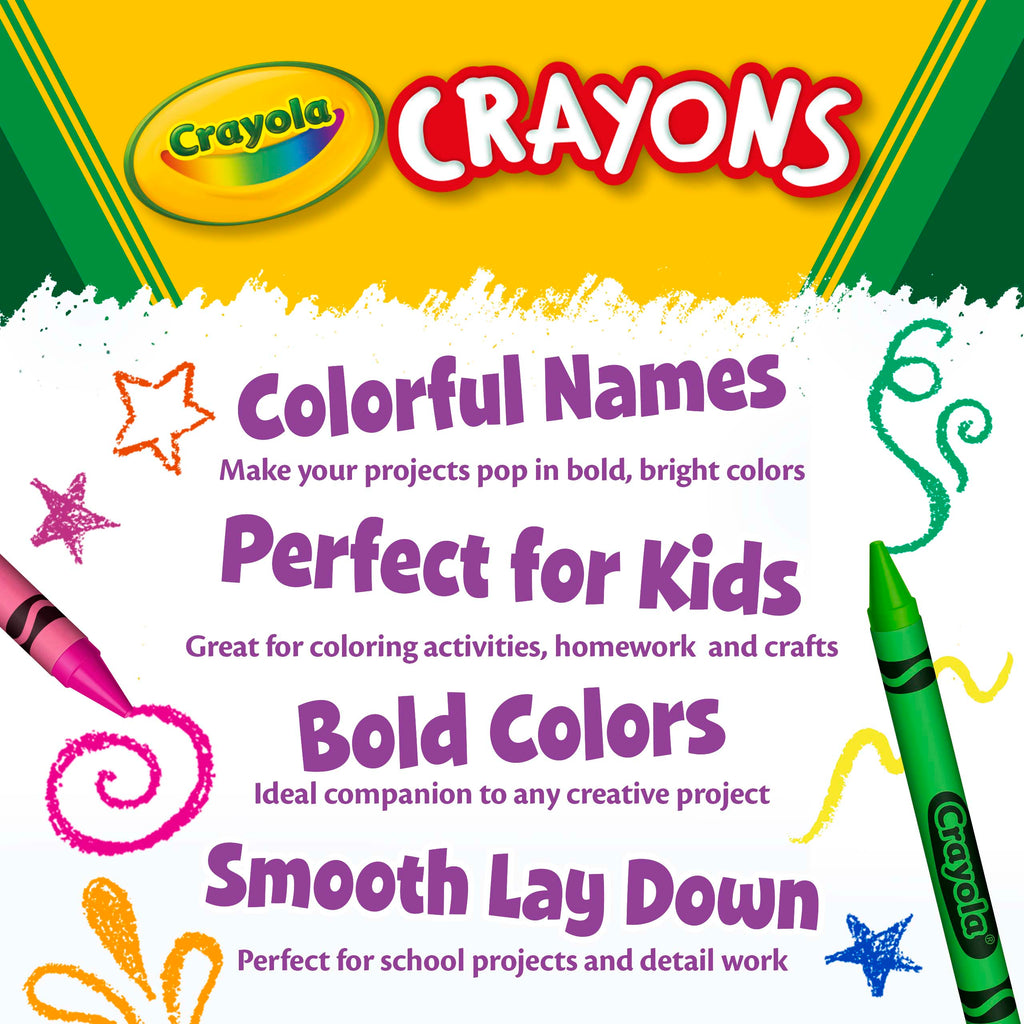 Crayola 12 Count Bulk Crayons, White