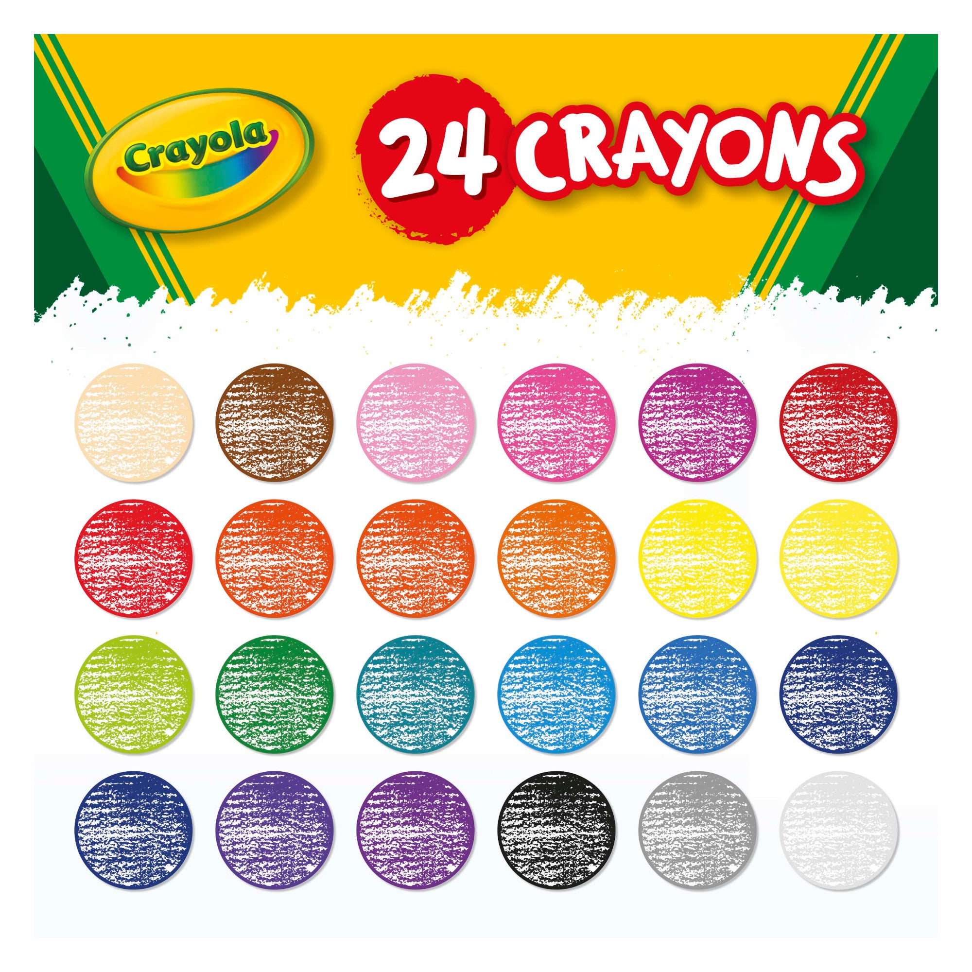 Crayola Crayons, 24 Count – Crayola Canada