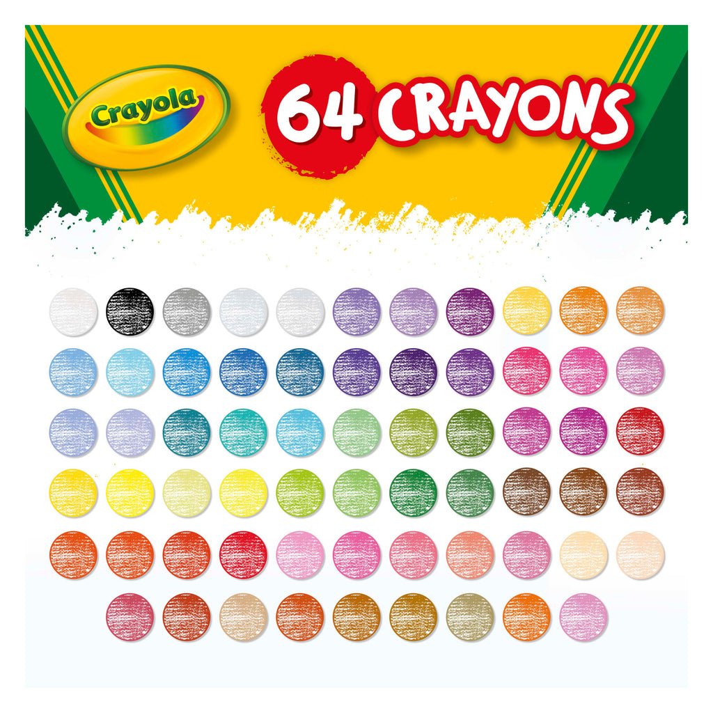 Crayola Crayons, 64 Count
