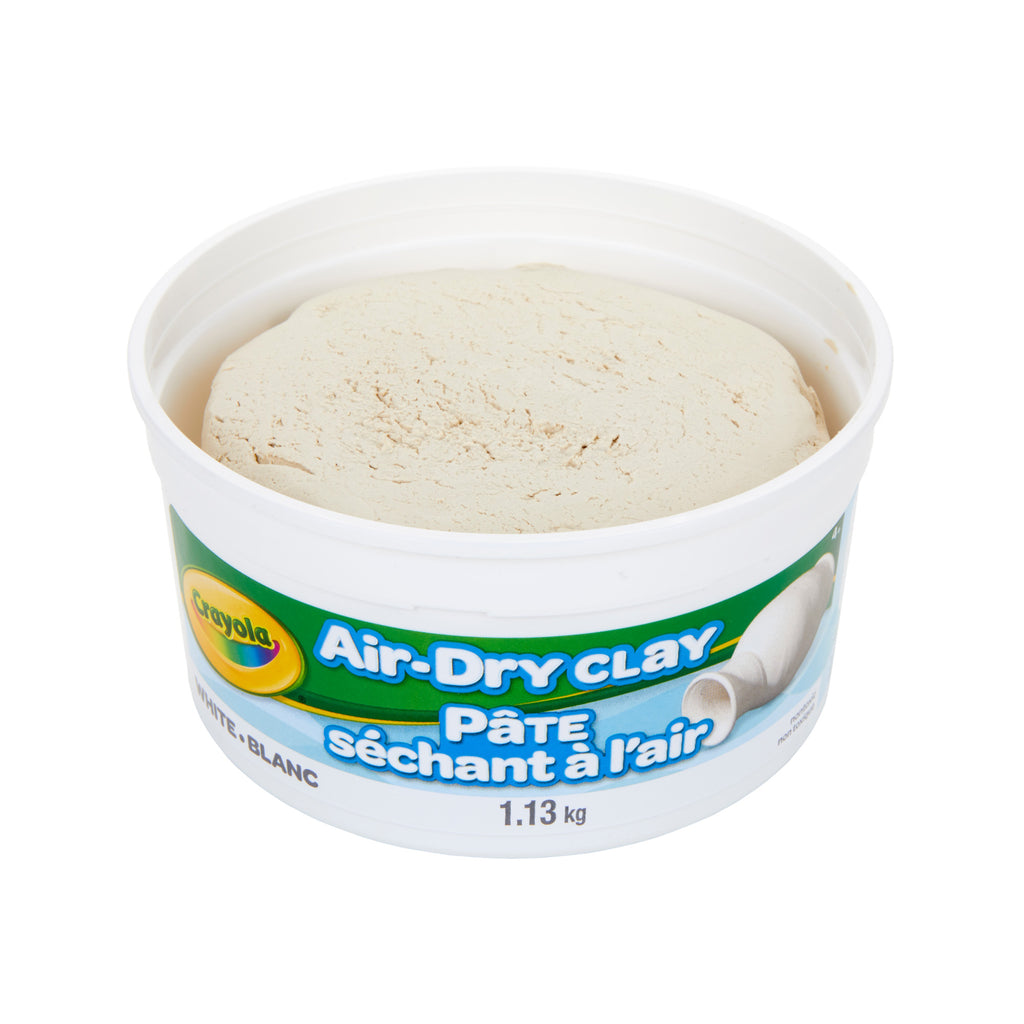 Crayola Air-Dry Clay, White