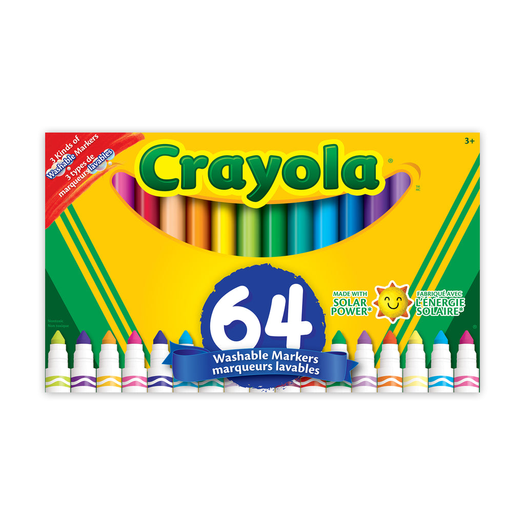 Crayola Marker Variety Pack, 64 Count