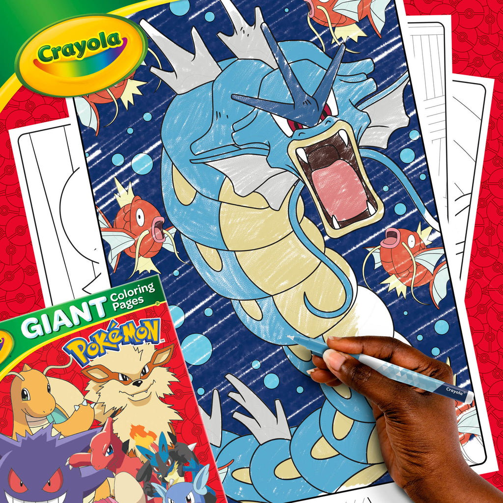 Crayola Giant Colouring Pages, Pokémon
