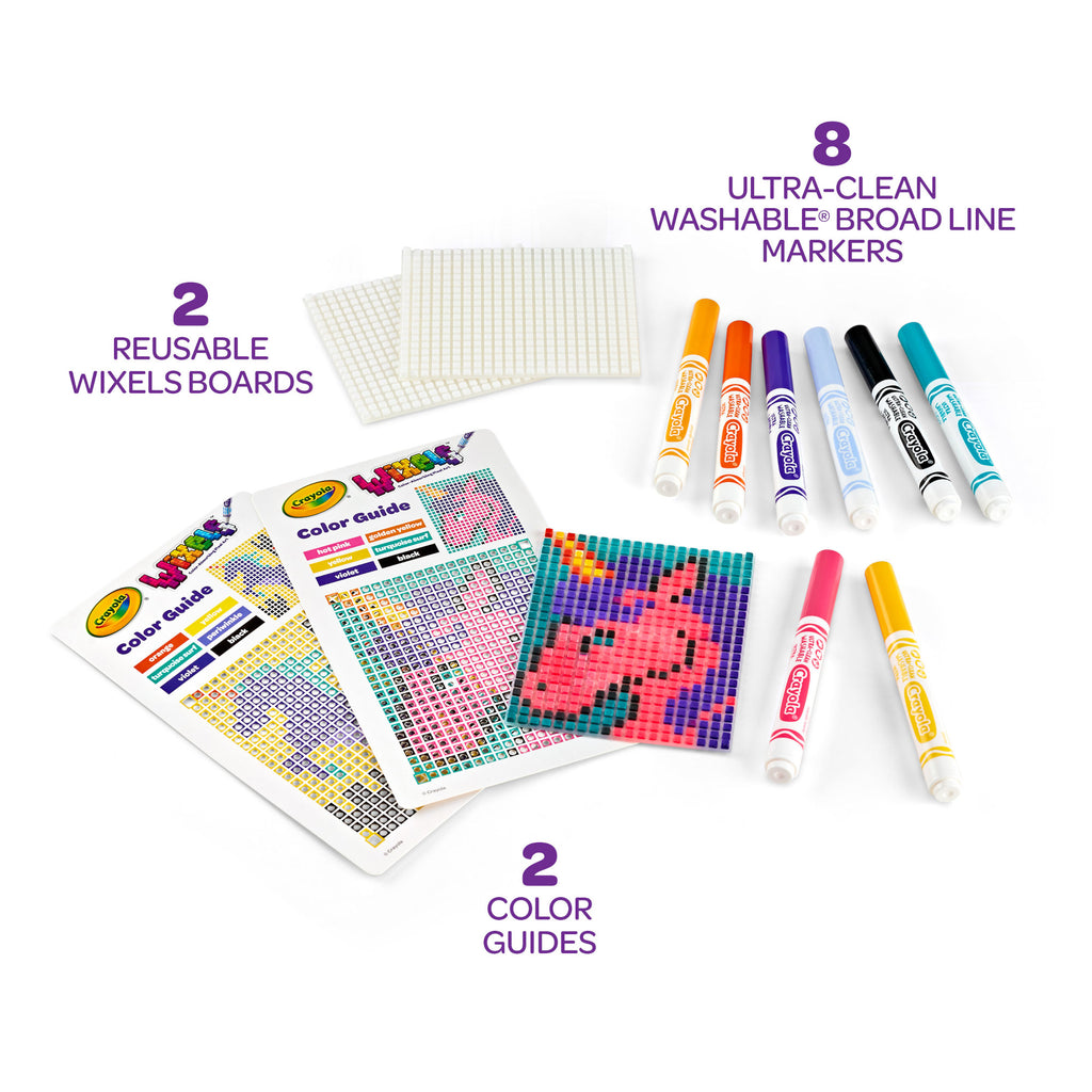 Crayola Wixels Activity Kit, Unicorns