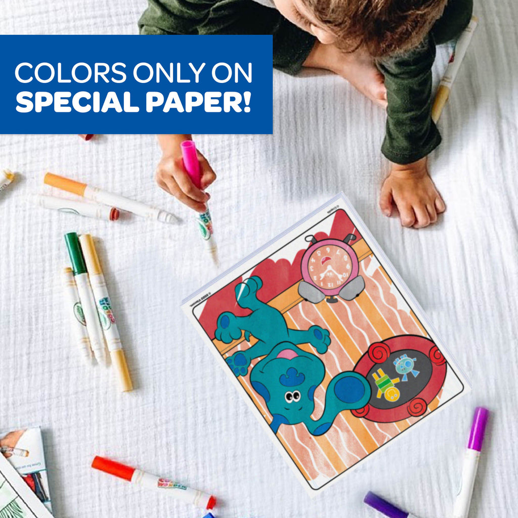 Crayola Color Wonder Mess-Free Colouring Pages & Mini Markers, Blue's Clues & You