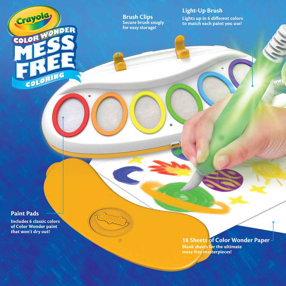 Crayola Color Wonder Mess Free Magic Light Brush Crayola Canada