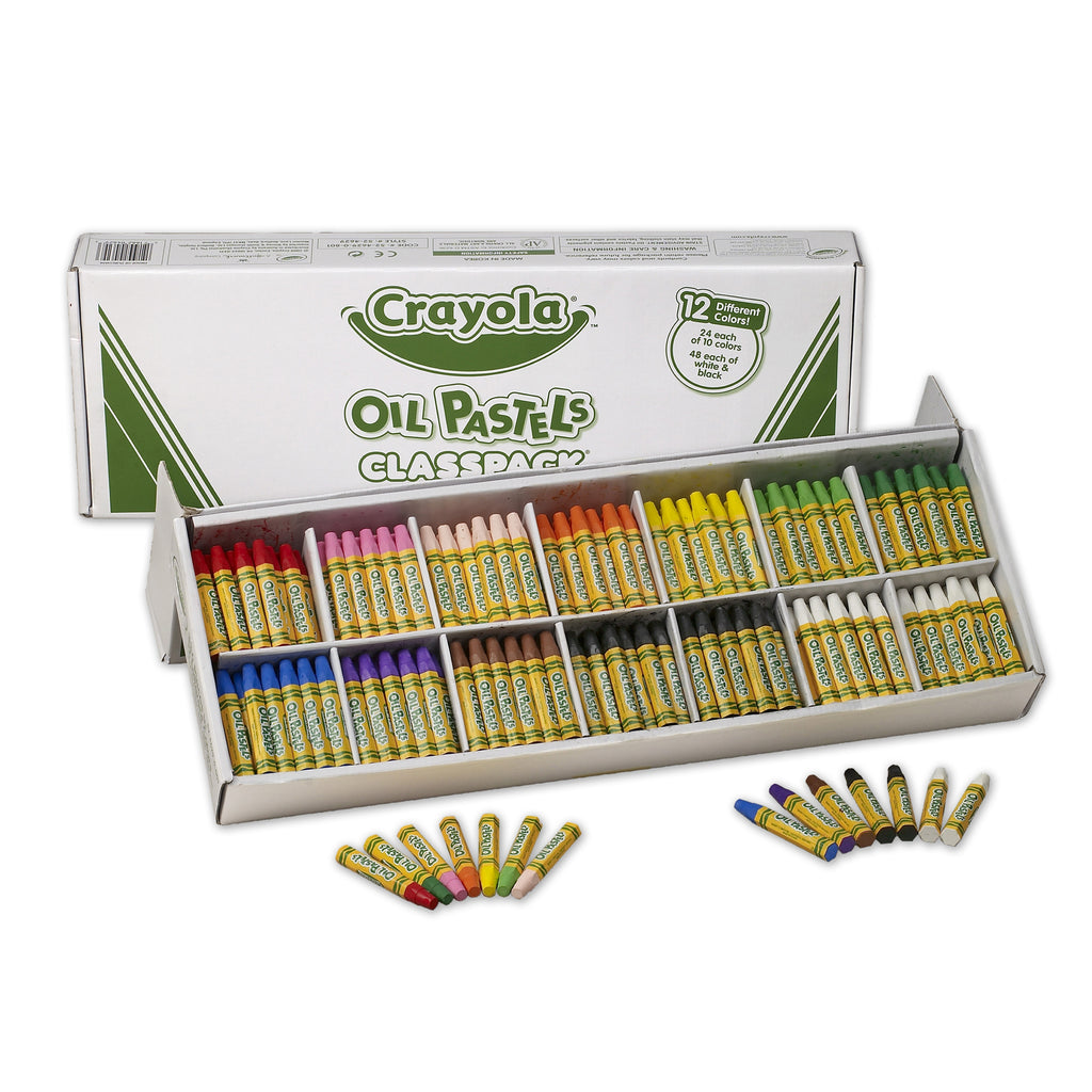Crayola Oil Pastels Classpack, 336 Count