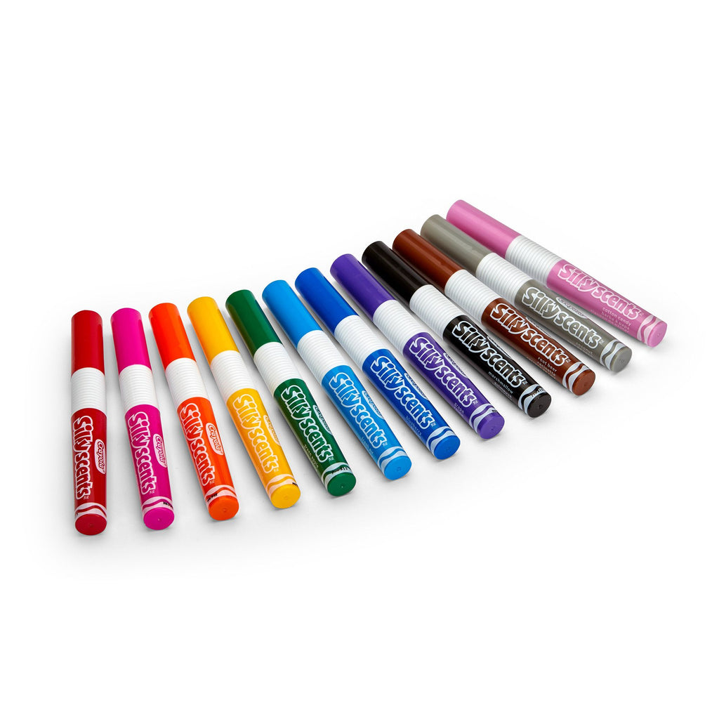 Crayola Silly Scents Washable Markers, 12 Count