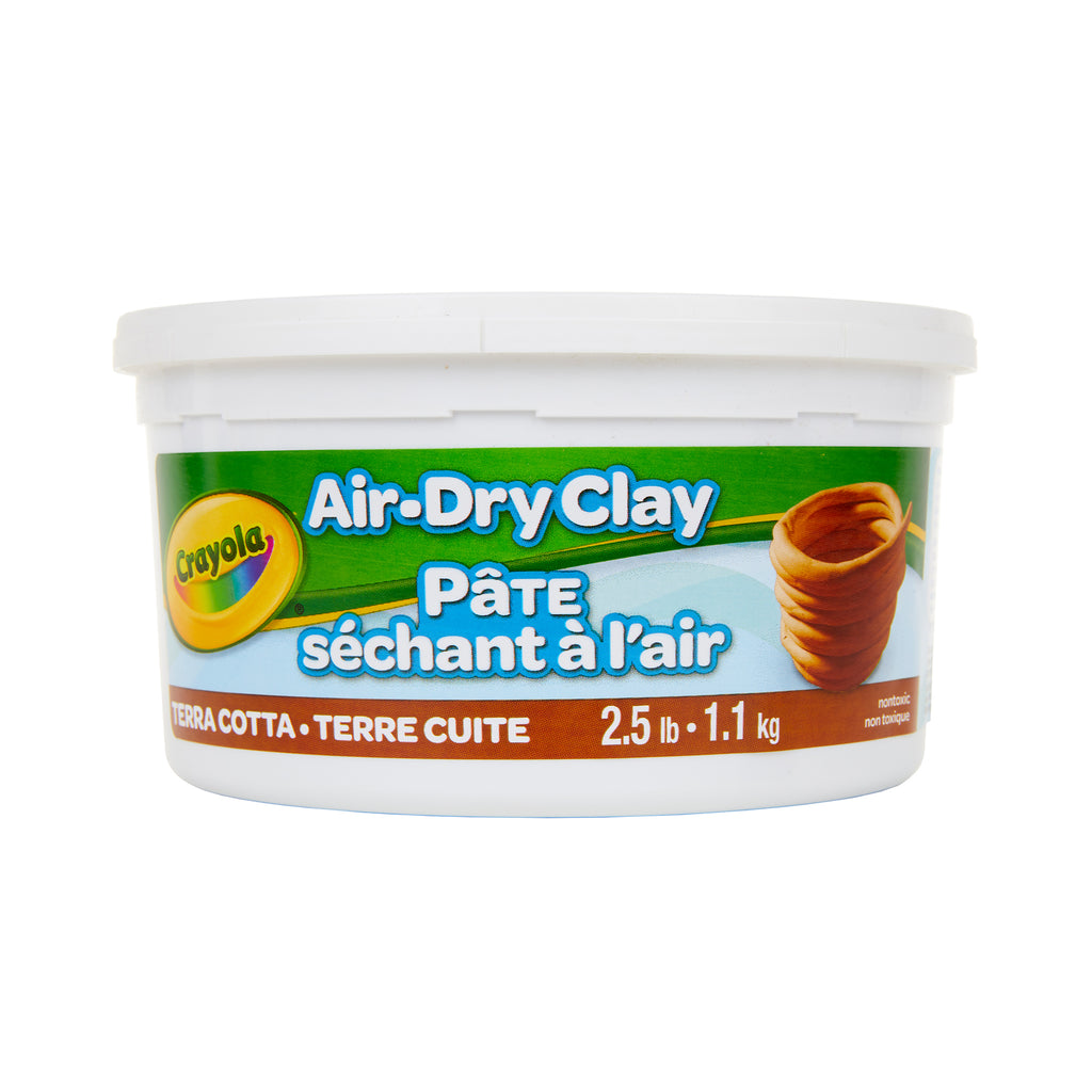 Crayola Air-Dry Clay, Terra Cotta
