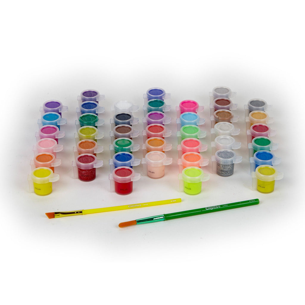 Crayola Washable Kids' Paint Set, 42 Count