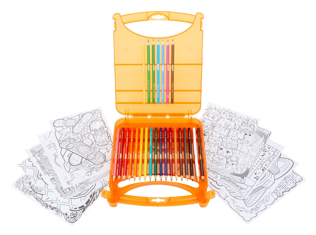 Crayola Create & Colour Coloured Pencils Kit