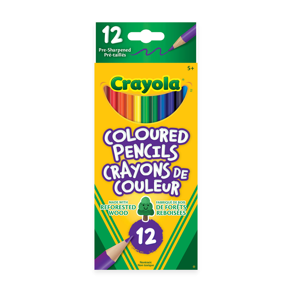 Crayola Coloured Pencils, 12 Count