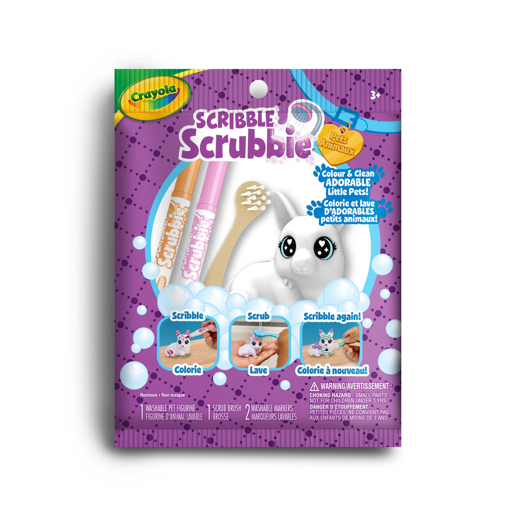 Crayola Scribble Scrubbie Pets - 1 Count Bag