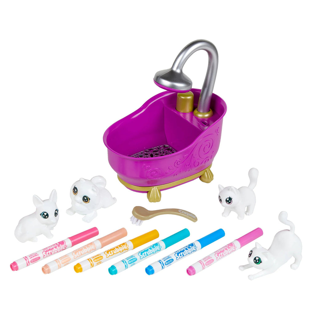 Crayola Scribble Scrubbie Pets Scrub Tub Play Set