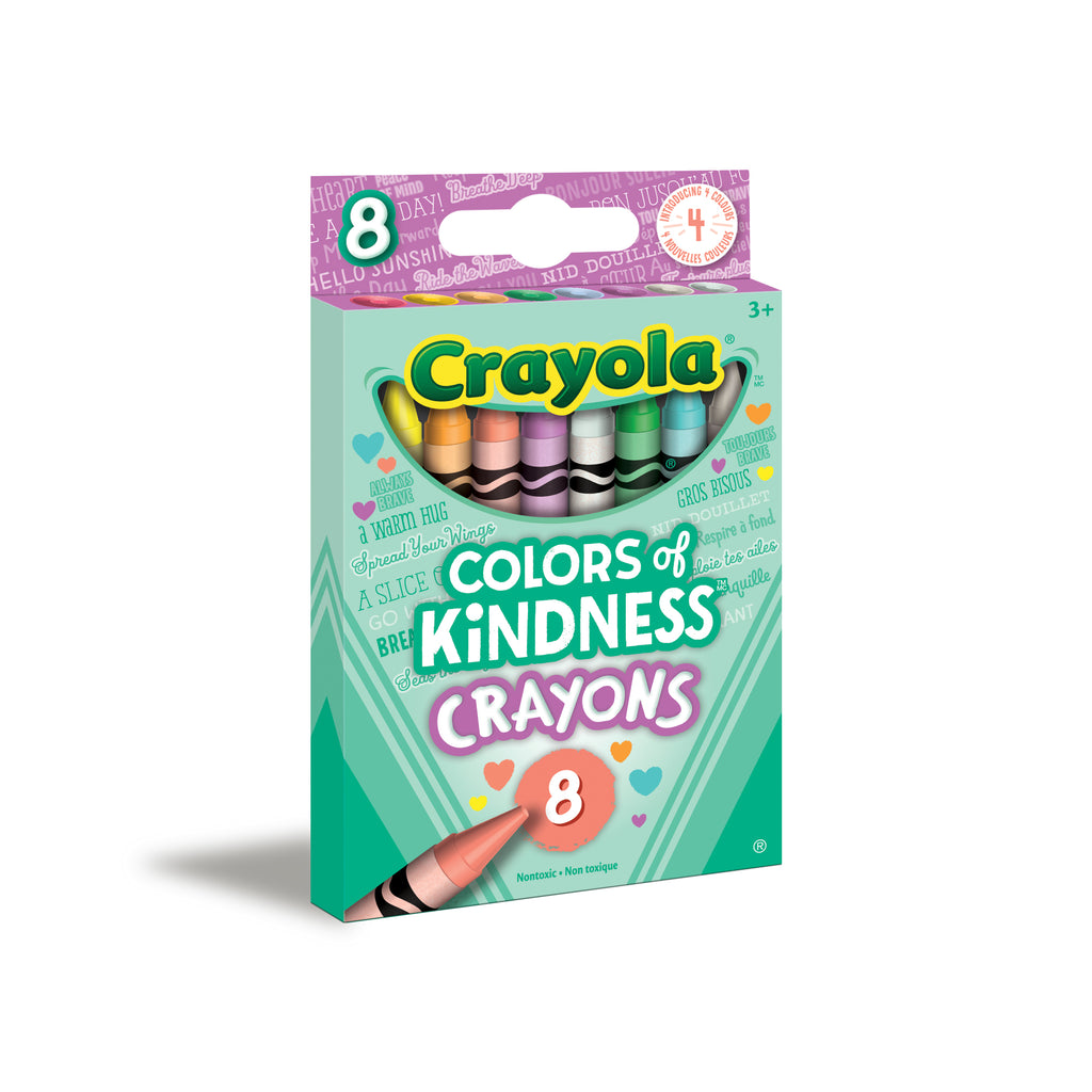 Crayola Colors of Kindness Crayons, 8 Count