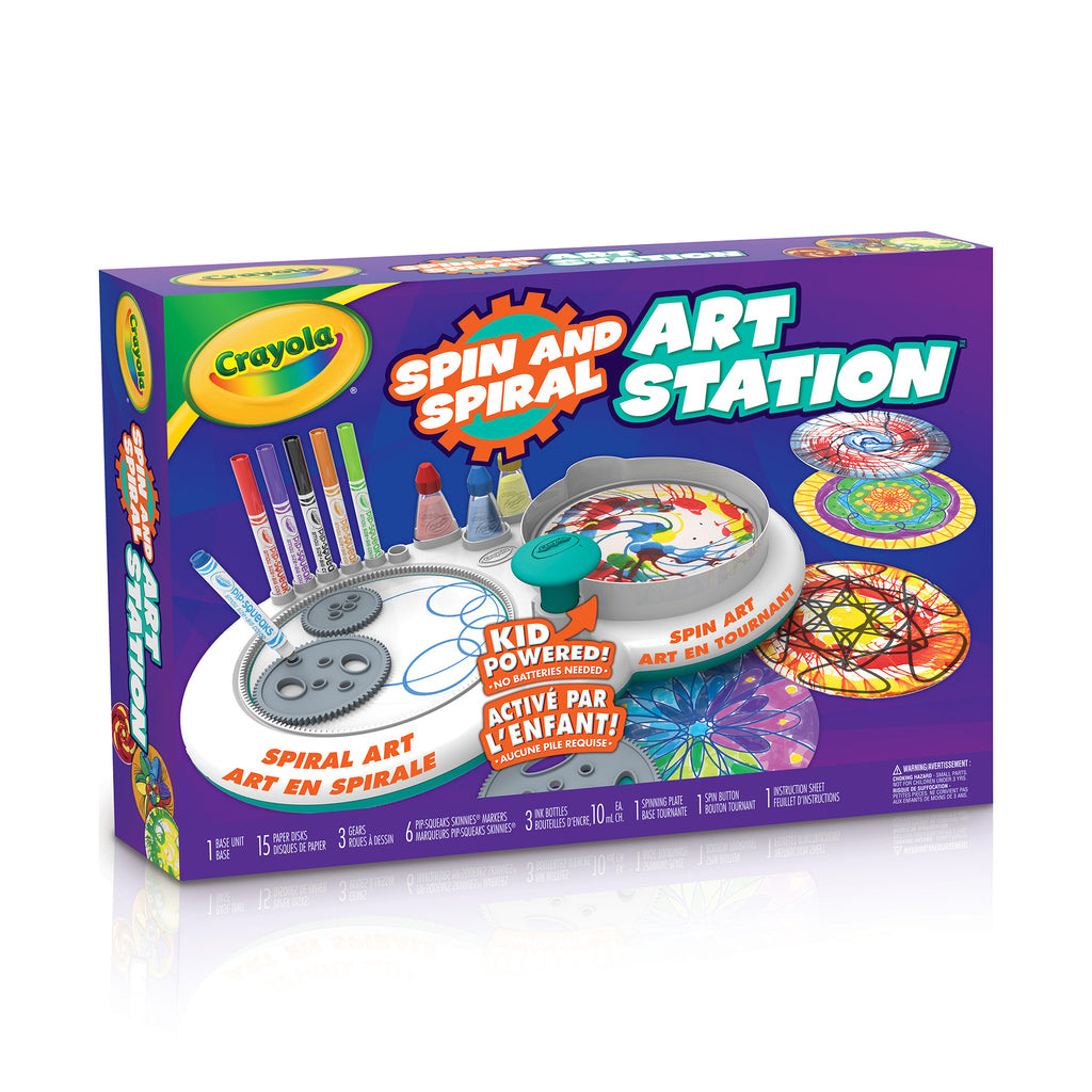 Crayola Spin & Spiral Art Station 