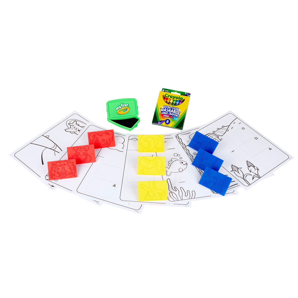 Crayola Puzzle Stamping Kit