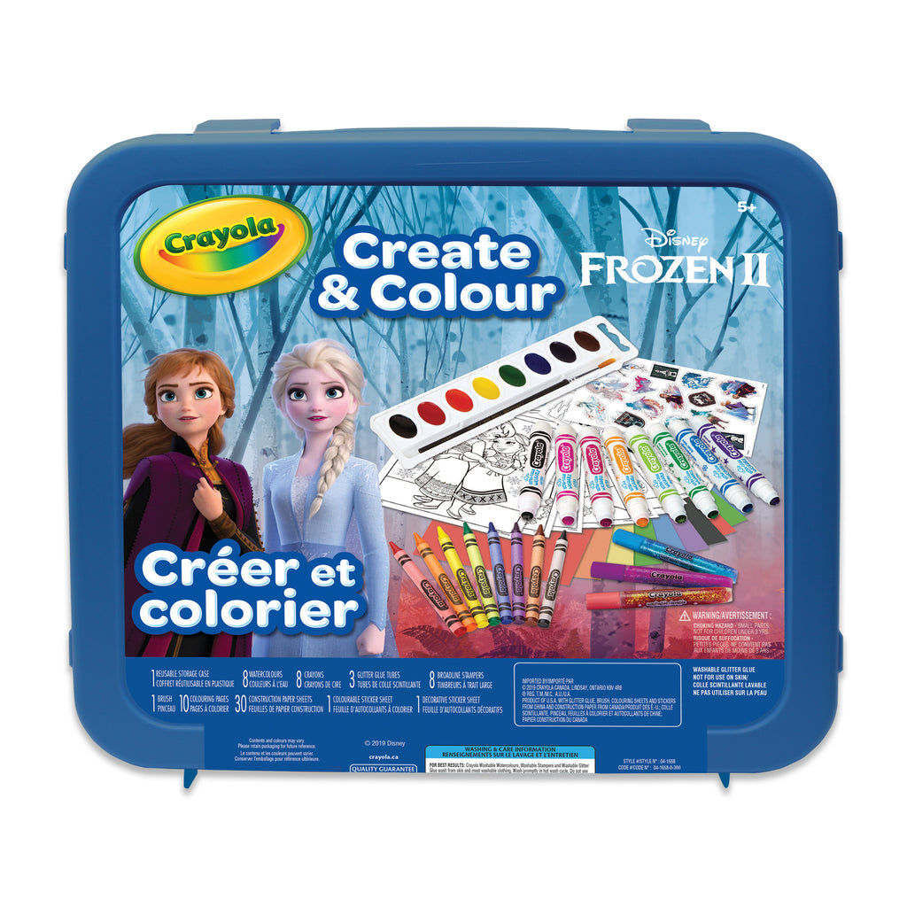 Crayola Create & Colour Case, Disney Frozen 2