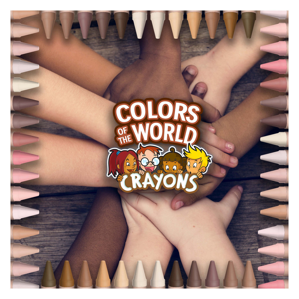 Crayola Colors of the World Multicultural Crayon Classpack, 480 Count