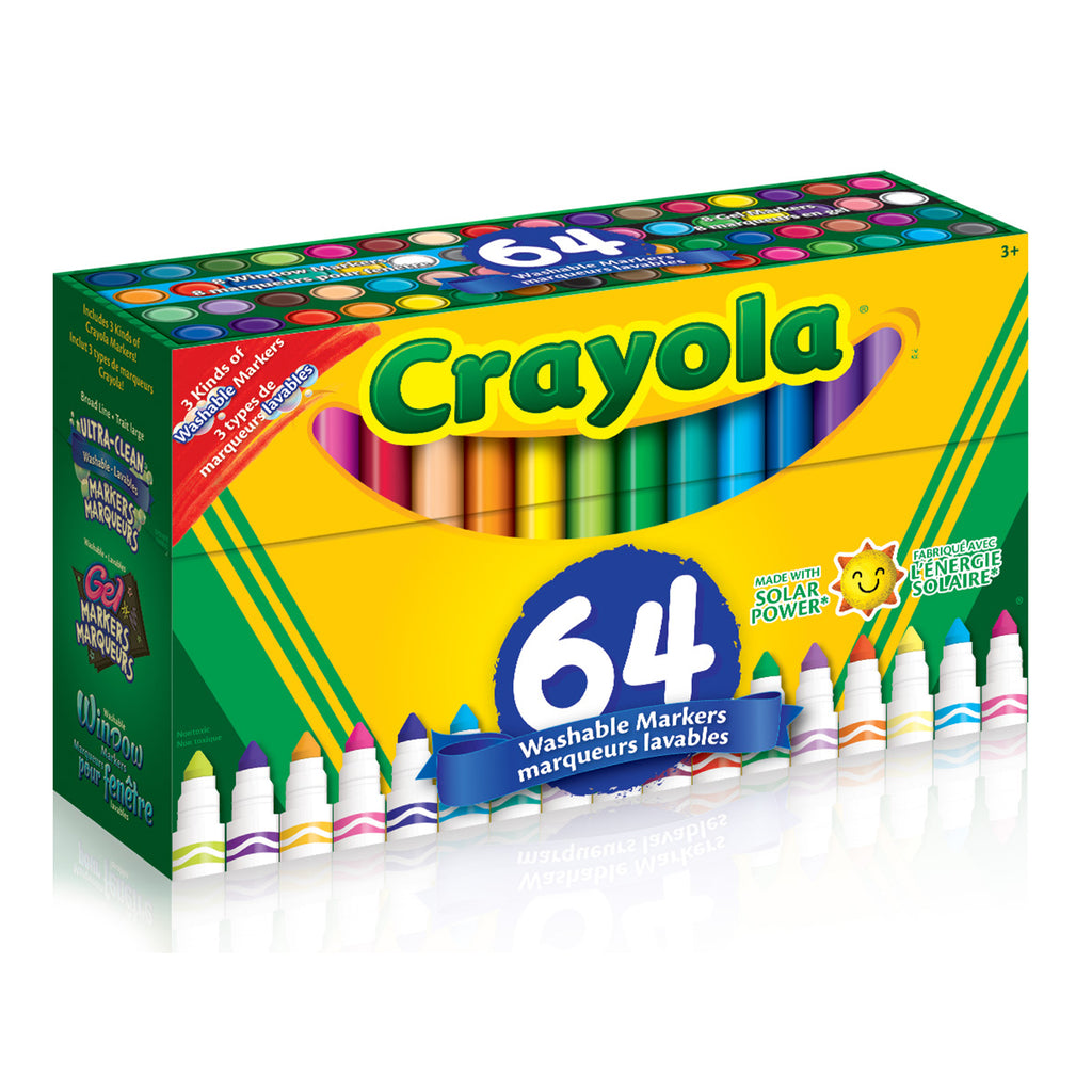 Crayola Marker Variety Pack, 64 Count