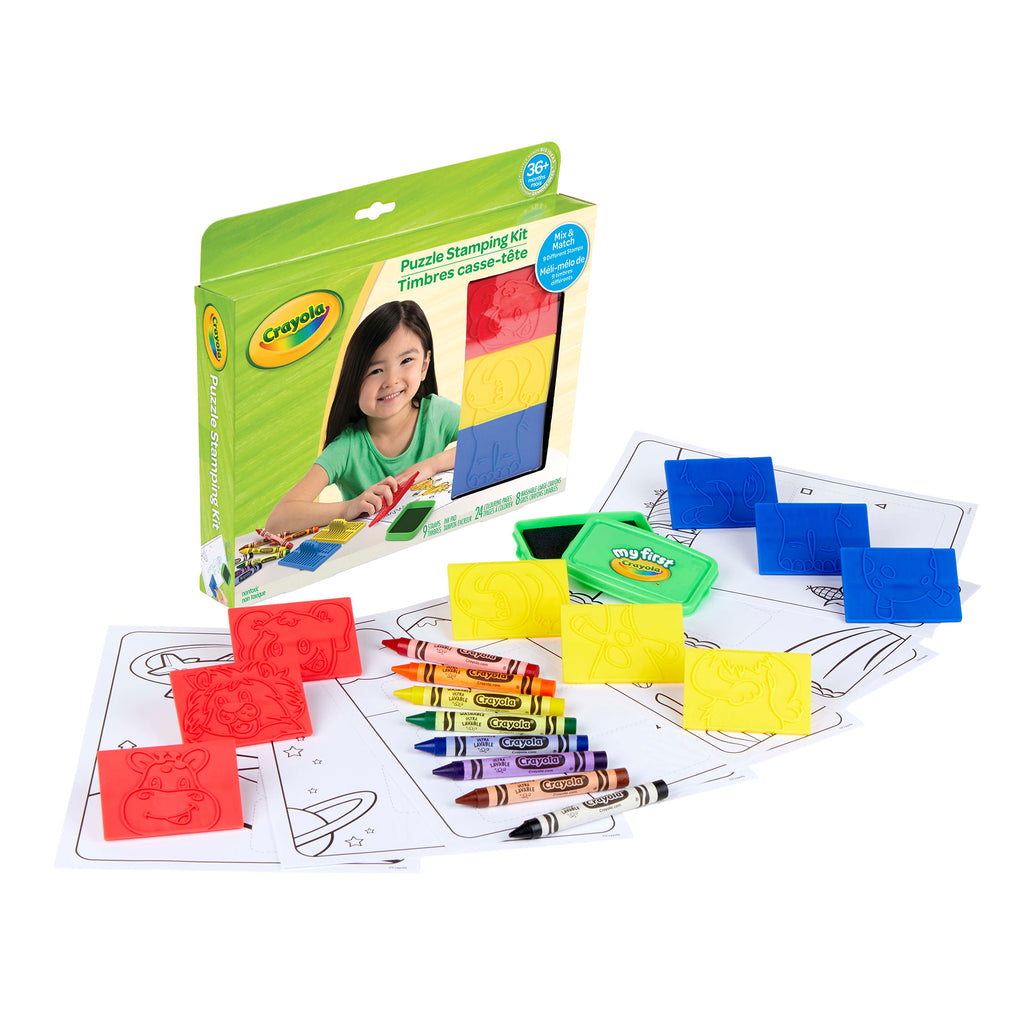 Crayola Puzzle Stamping Kit