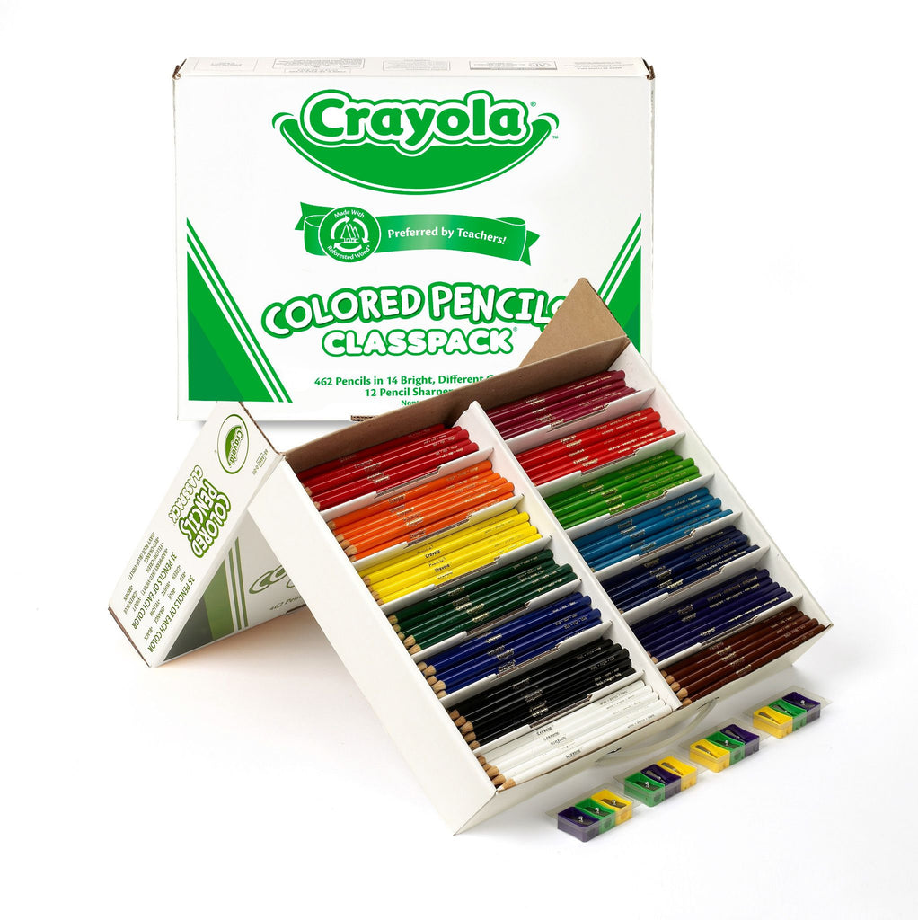 Crayola Coloured Pencils Classpack, 462 Count