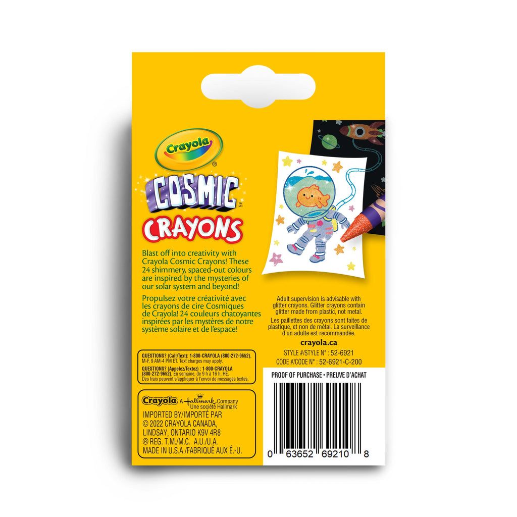 Crayola Cosmic Crayons, 24 Count