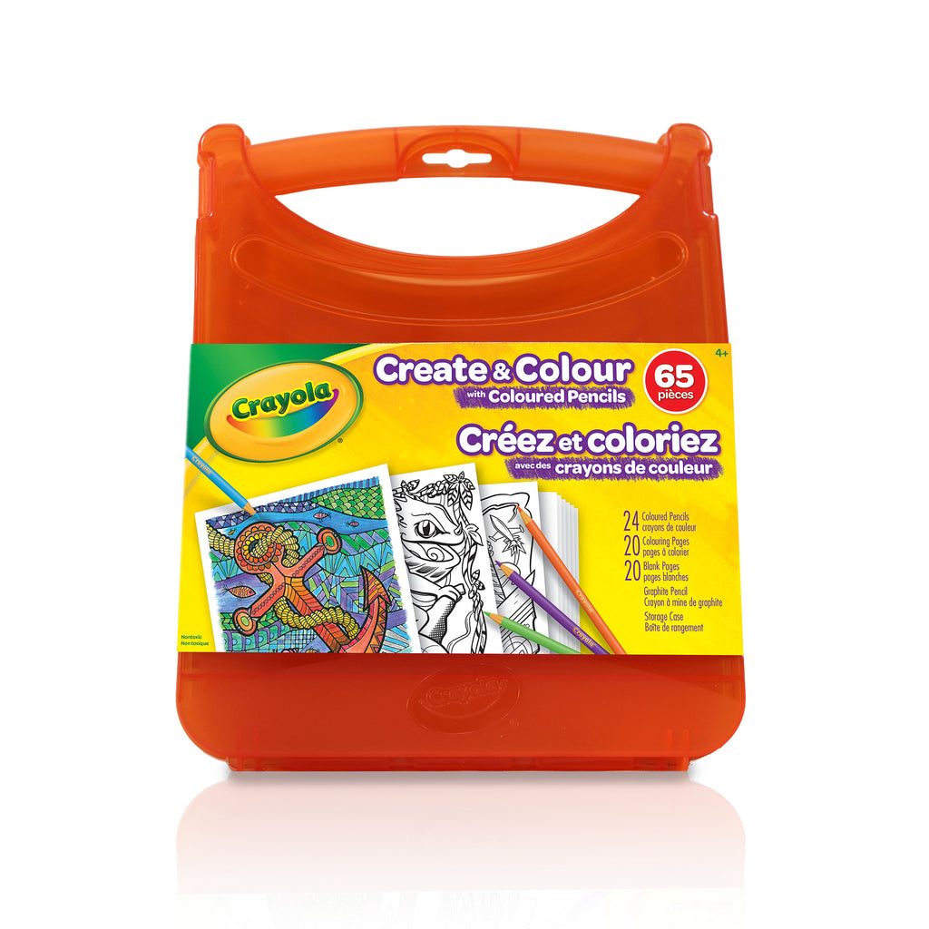 Crayola Create & Colour Coloured Pencils Kit